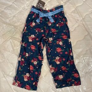 Matilda Jane Girls Floral Pants NWT SZ 6